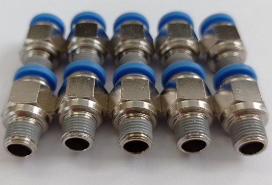 Anschluss gerade  Pneumatisch Ø 8mm - AG 1/8" PC08-01 VPE: 10 St