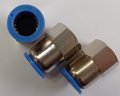 Anschluss gerade Pneumatisch  Ø 16 mm - IG 1/2" PCF16-04 VPE: 5 St
