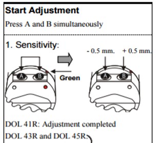 DOL 41R kapazitiver Sensor, 90-250 V AC